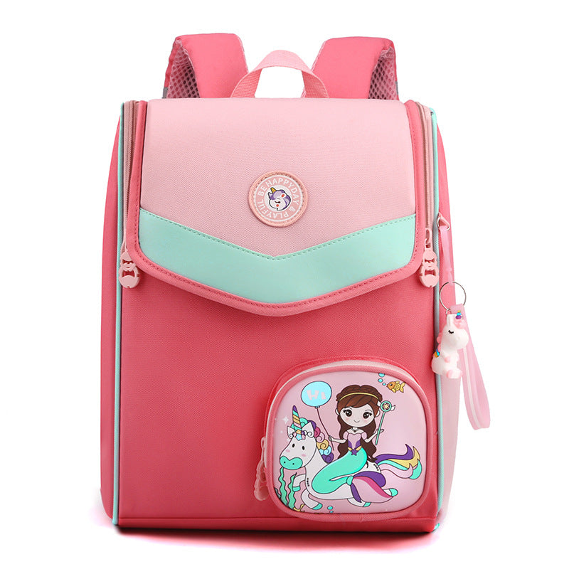 Cartoon Boy Large Capacity For Class Kindergarten School Bags