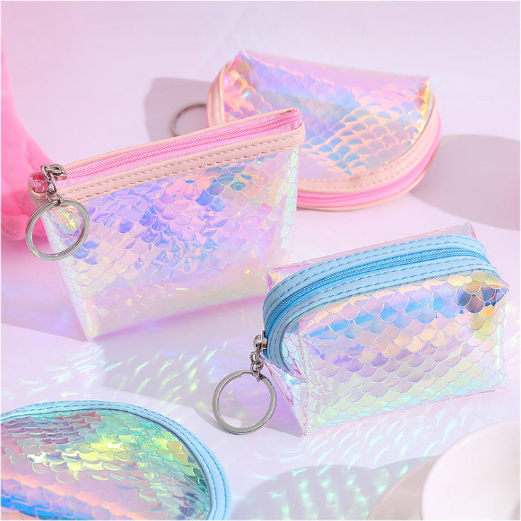 Women's Mini Small Cute Hand Transparent Portable Coin Purses