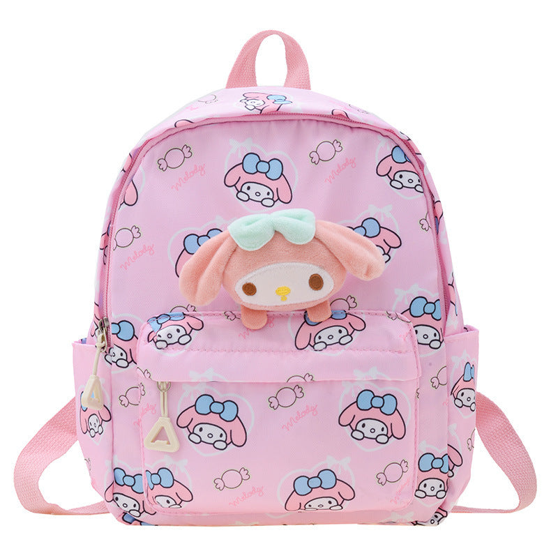 Children's Boys Cute Cartoon Large Class Portable Kindergarten School Bags