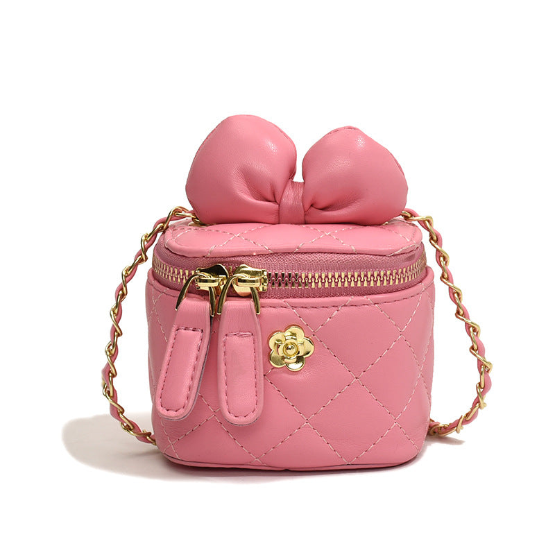 Children's Female Classic Style Box Street Shot Bags