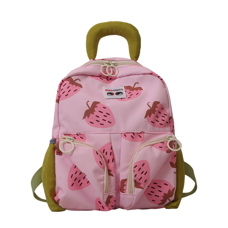 Children's Cartoon Printed Cute Going Out Small Children's Backpacks