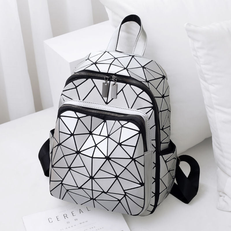 Women's Fashion Trendy Luminous Color Changing Western Backpacks