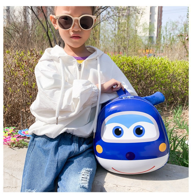 Children's Creative Korean Cartoon Cute Plush Boys Elementary School Students' Schoolbags