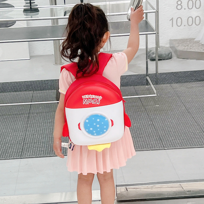 Cartoon Cute Boys Eggshell Shaped Trendy Cool Creative Little Children's Backpacks