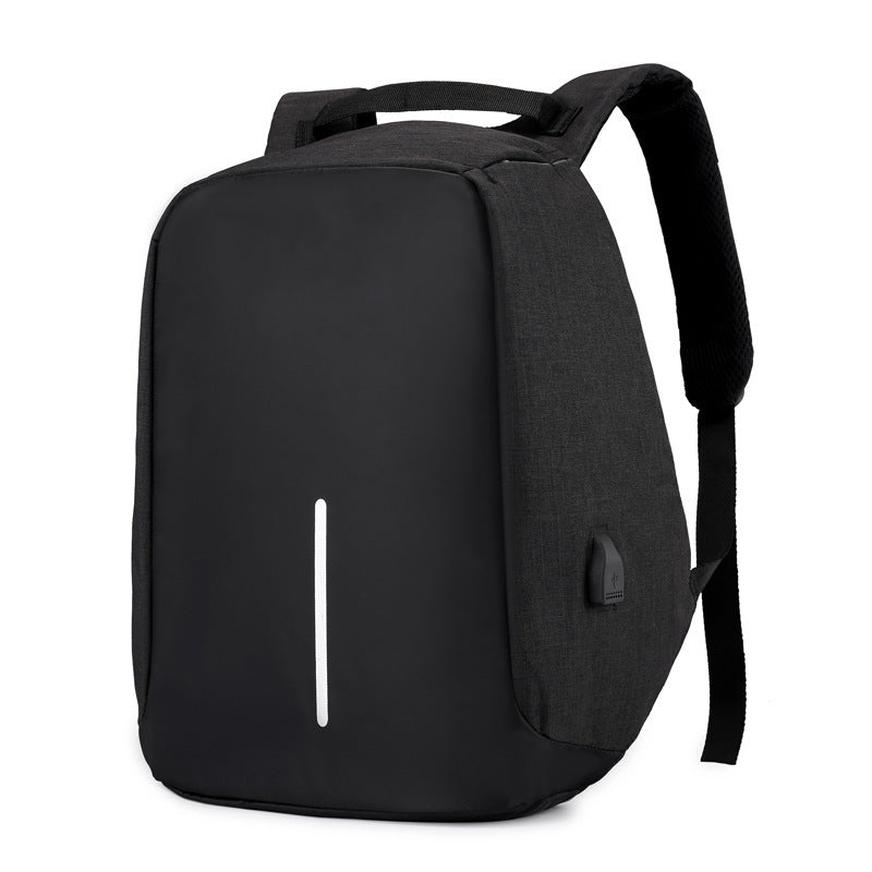 Men's Large Capacity Charging Port Business Computer Backpacks