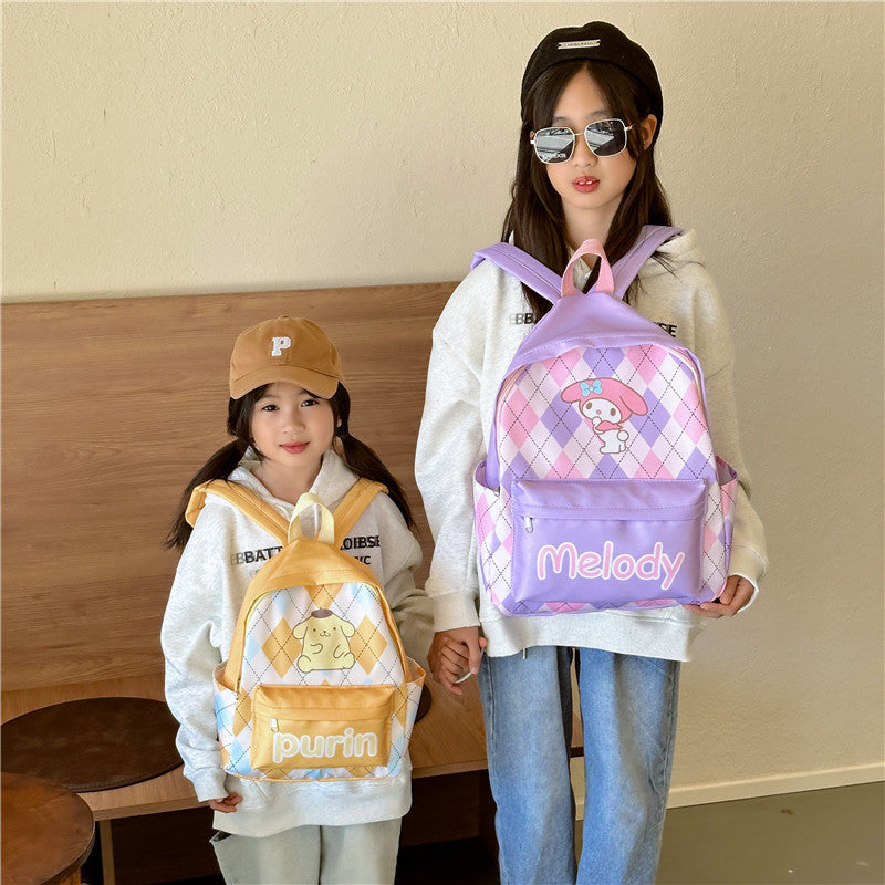 Children's Korean Cartoon Cute Primary Boy Anime Children's Backpacks