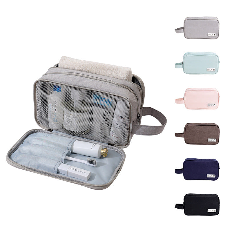 Silent Wind Portable Wet Dry Wash Cosmetic Bags