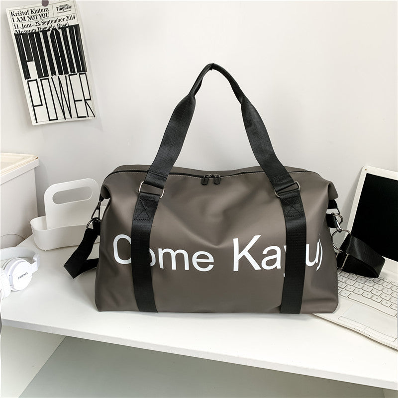 Women's & Men's & Short-distance Lightweight Duffel Korean Style Handbags