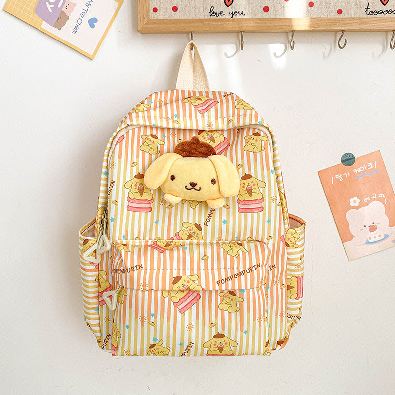 Children's Cute Cartoon Burden Reduction Good-looking Portable Kindergarten School Bags