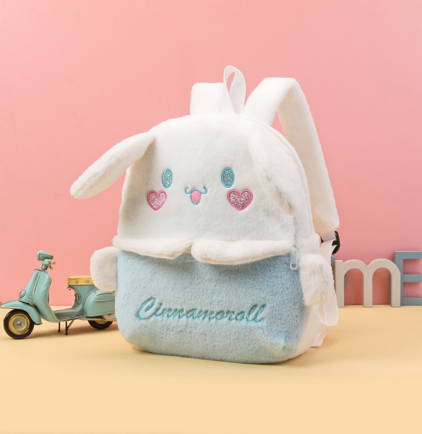 Uniforme polyvalent en peluche de dessin animé, grands sacs à dos pour enfants