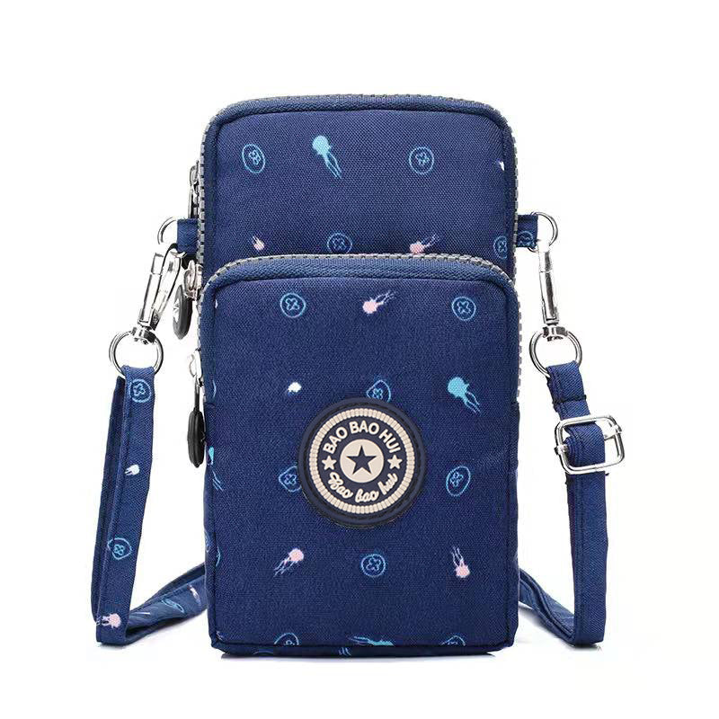 Women's Small Vertical Versatile Mini Halter Change Phone Bags