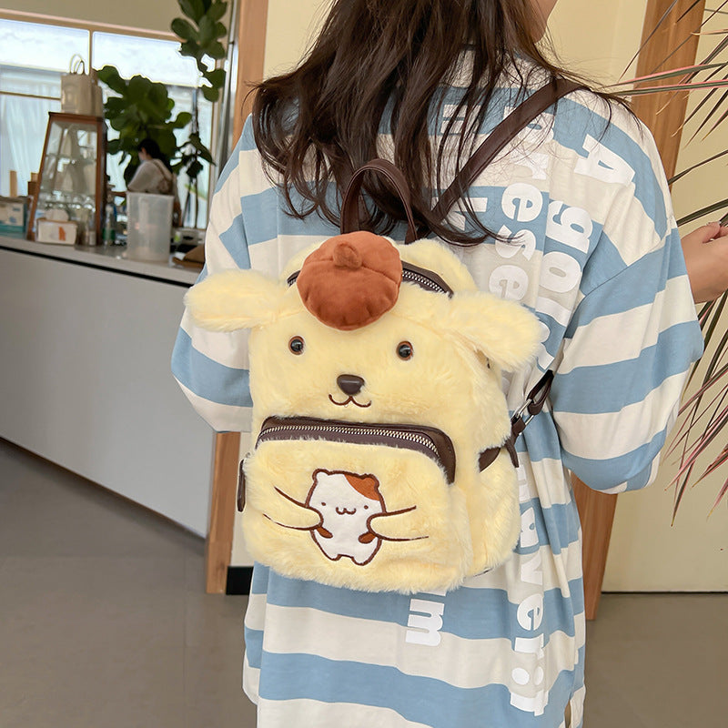 Cute Cartoon Female Winter Large Capacity Backpacks