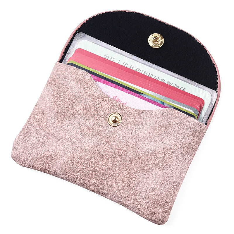 Pochette en cuir souple pour femmes, hommes et petits mini porte-monnaie