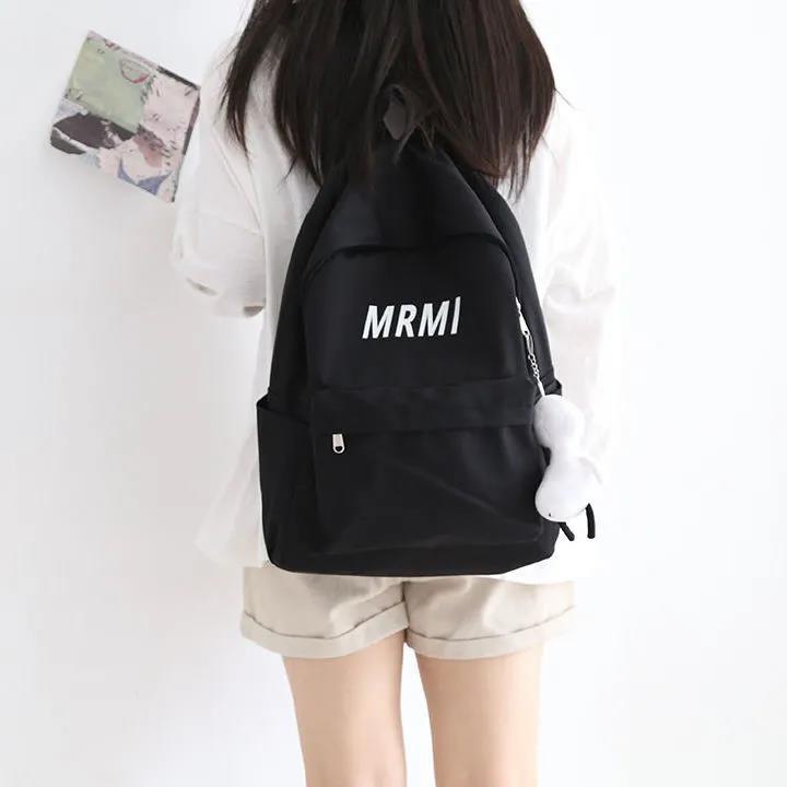 Female Korean High Primary Junior Mori Style Versatile Large Backpacks