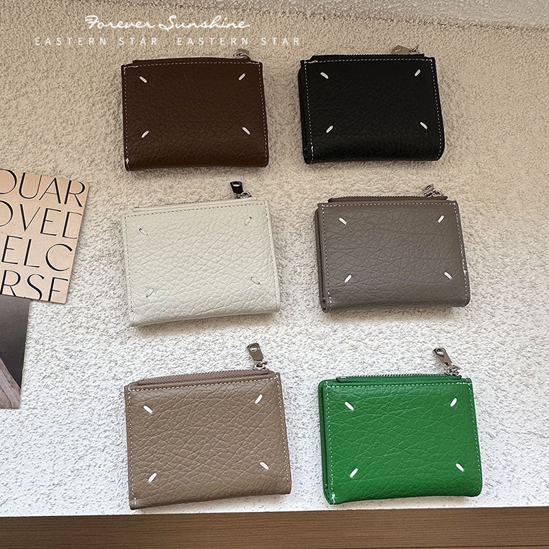 Women's & Men's & Style Authentic Leather Tactile Feel Ladies Wallets