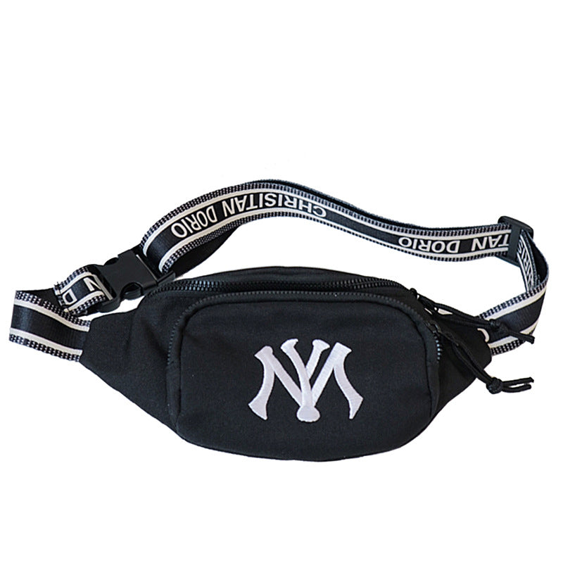 Children's Fashion Boys Cool Personality Letters Nylon Children's Waist Packs