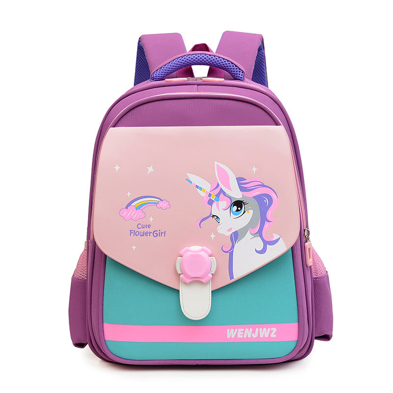 Children's Primary Lightweight Large Capacity Cartoon Cute Elementary School Students' Schoolbags