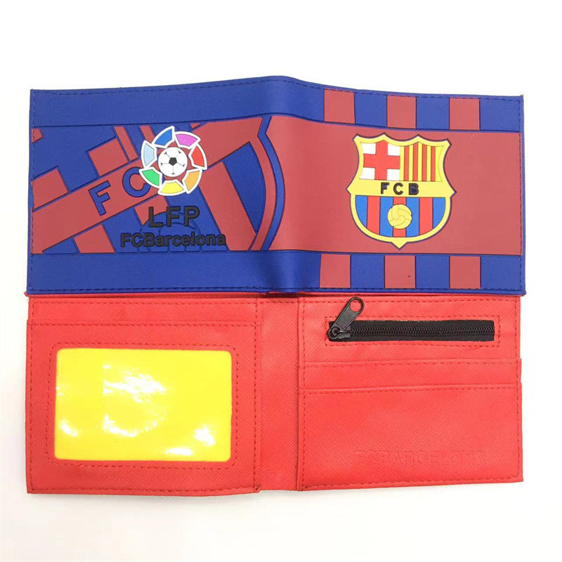 Football Fans Club Commemorative Supplies Color Coin Purses