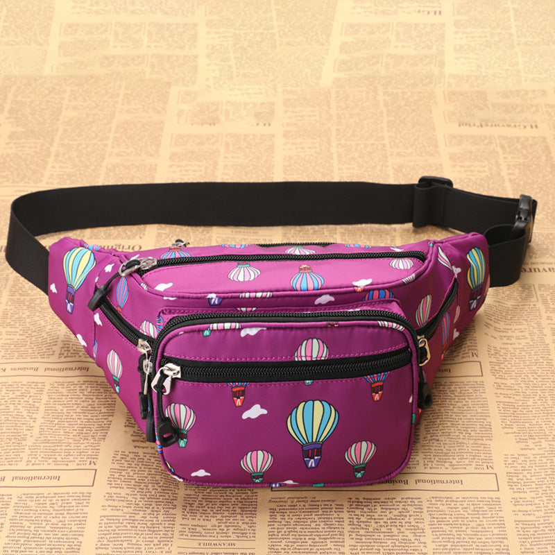 Women's Fashion Cashier Mobile Large Capacity Construction Waist Packs