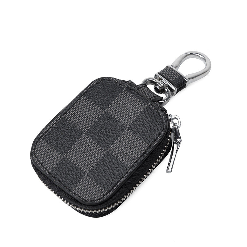 Men's Printing Zipper Multifunctional Car Female Business Key Bags