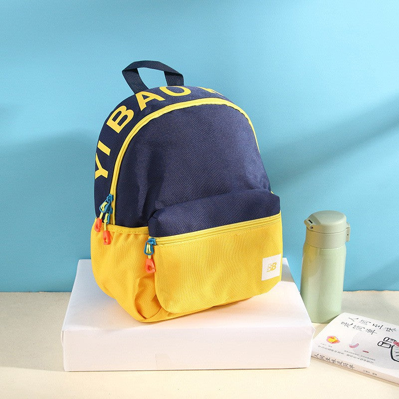 Children's Slouchy Primary Male Female Collar Elementary School Students' Schoolbags