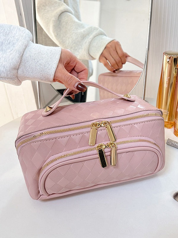 Women's Large Capacity Toiletry Portable Classification Storage Cosmetic Bags