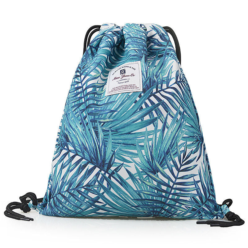 Swim Fitness Dry Wet Separation Drawstring Sports Backpacks