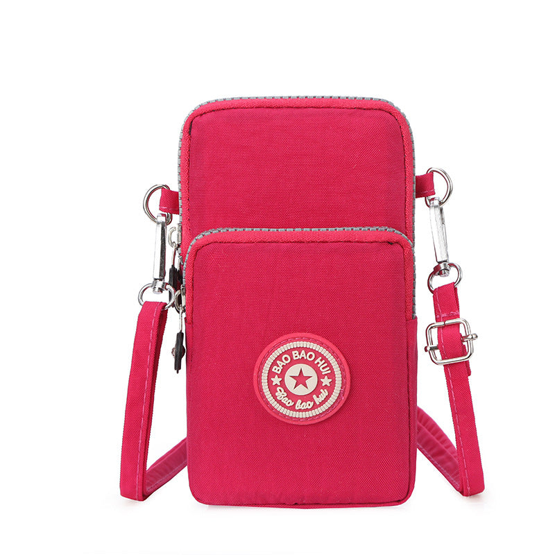 Women's Small Vertical Versatile Mini Halter Change Phone Bags