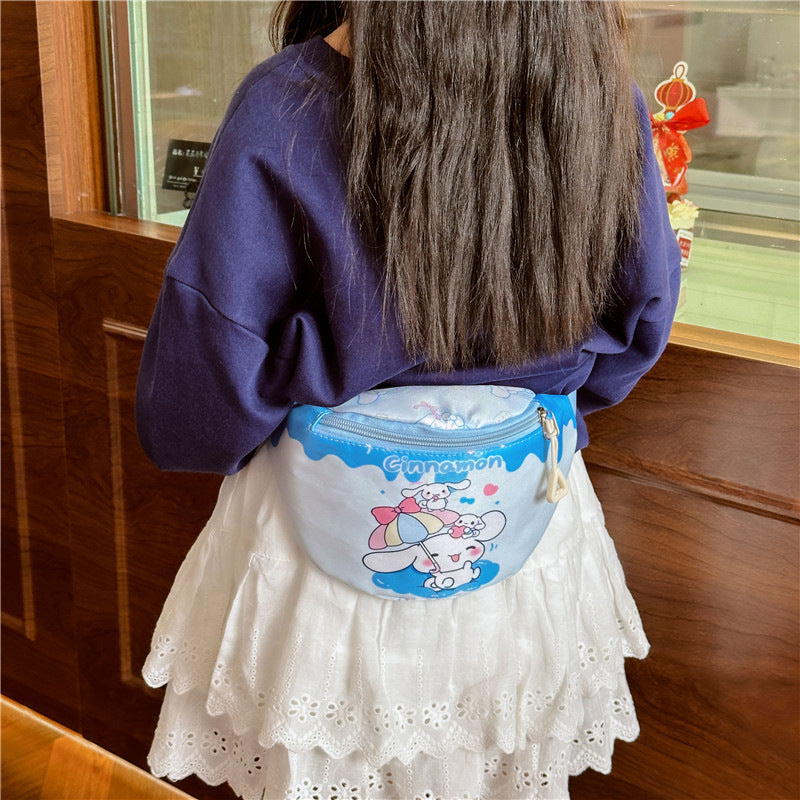 Children's Cartoon Korean Style Trendy Cool Fashionable Children's Waist Packs