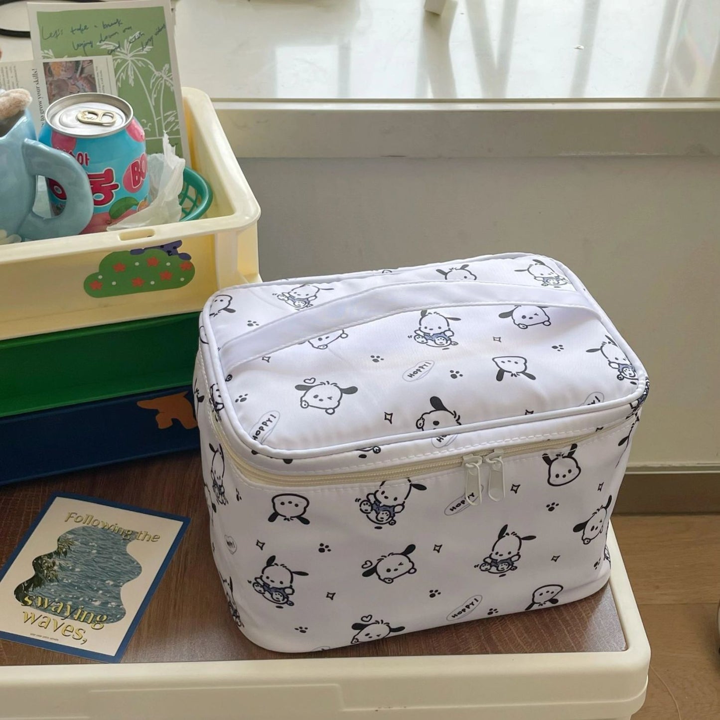 Pacha Dog Super Beautiful Large Capacity Storage Easy To Cosmetic Bags