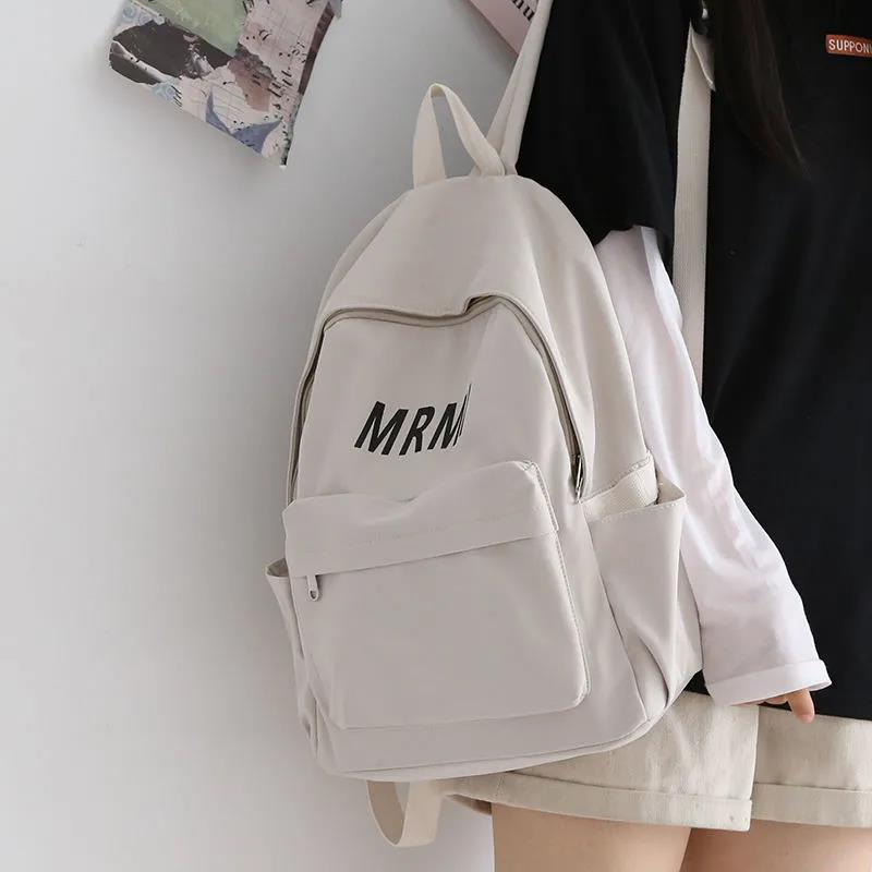 Female Korean High Primary Junior Mori Style Versatile Large Backpacks