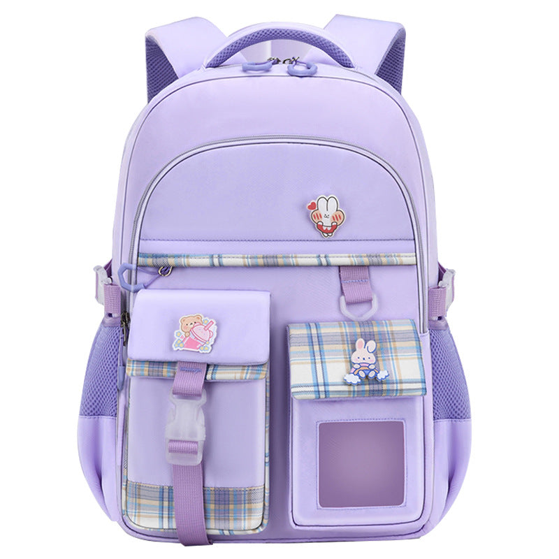 Children's Grade Portable Burden Alleviation Large Capacity Elementary School Students' Schoolbags