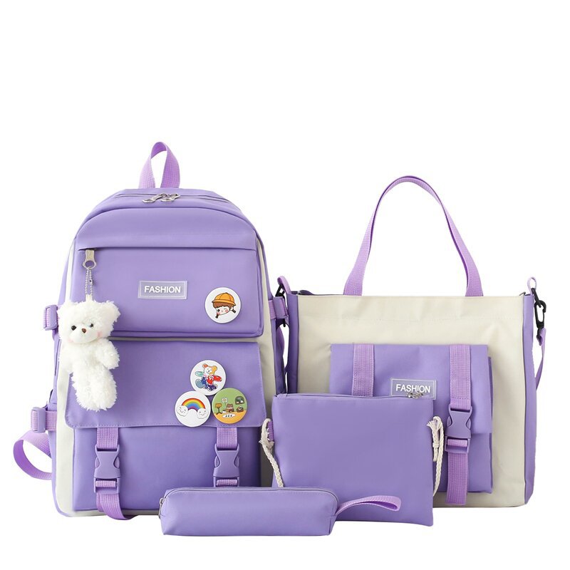 Korean Style Junior High Primary Mori Grade Three Backpacks