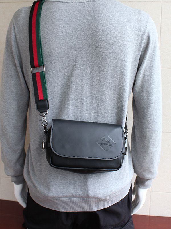 Men's Fashion Boys Trend Small Street Mobile Men's Shoulder Bags