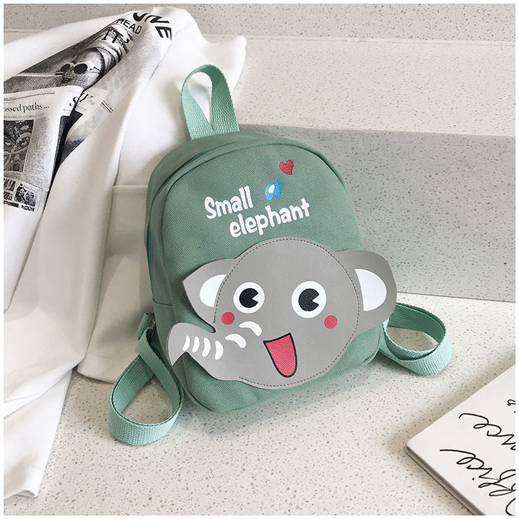 Children's Unique Boys Canvas Cartoon Cute Bags