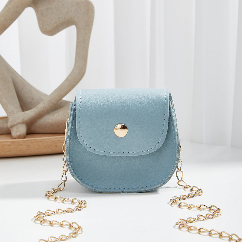 Women's Korean Style Mini Decorative Simple Fashion One Key Bags