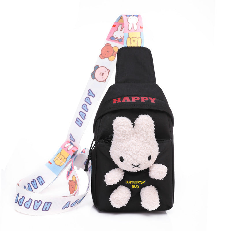 Women's & Children's & Canvas Fashion Bunny Cute Heart Waist Packs