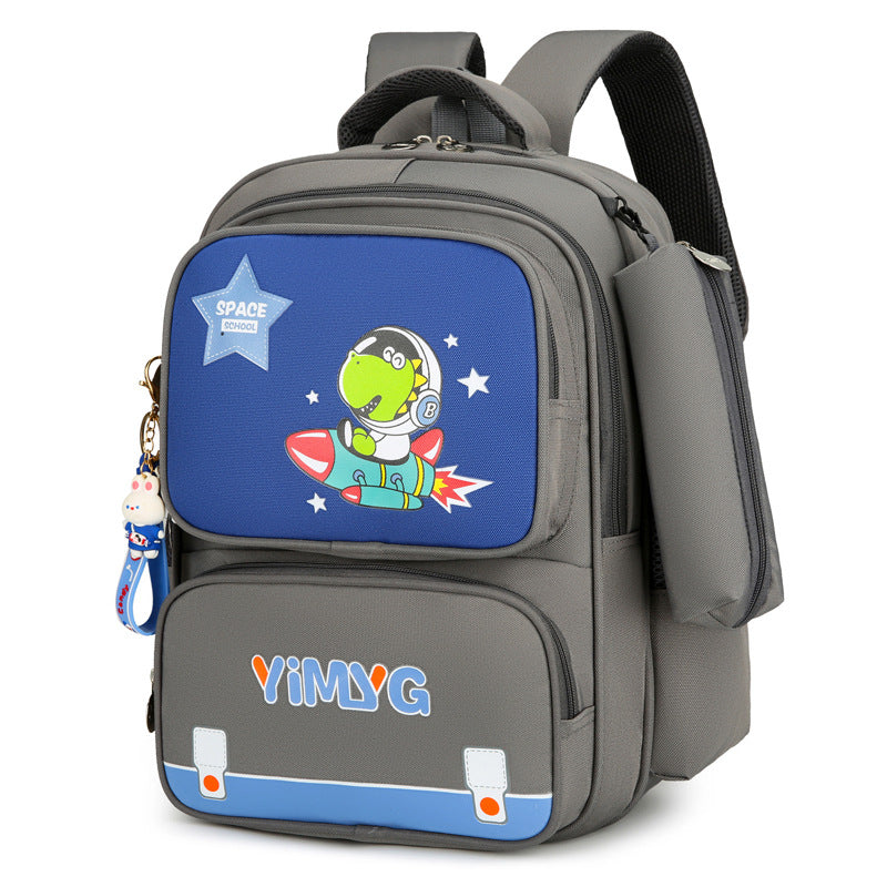 Large Capacity For Primary Cartoon Color Elementary School Students' Schoolbags