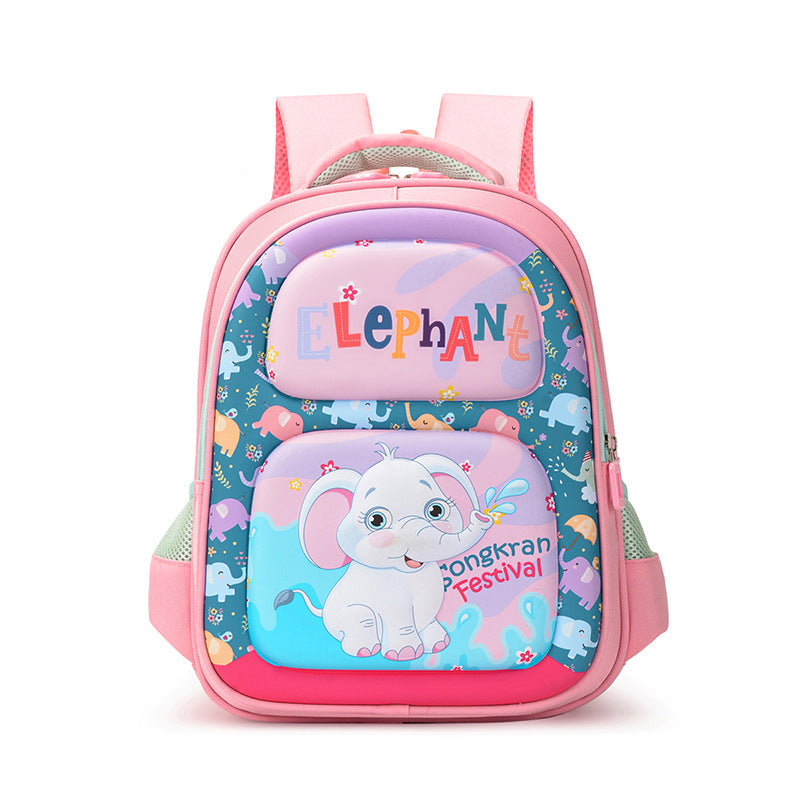 Children's Three-dimensional Hard Shell Cartoon Cute Primary Elementary School Students' Schoolbags