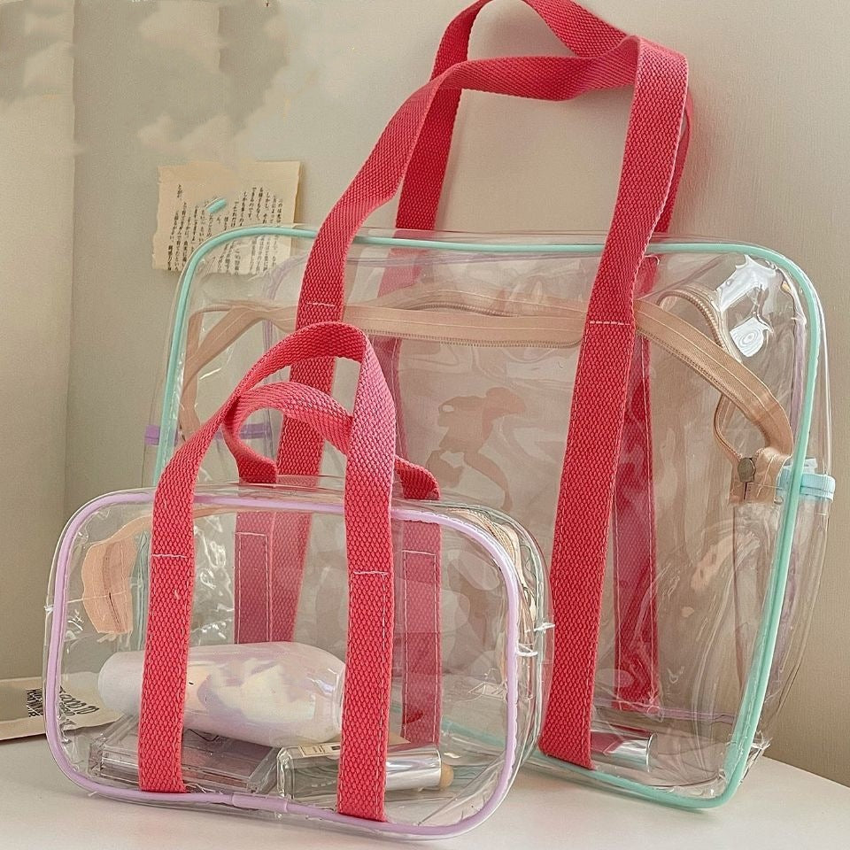 Waterproof Storage Large Capacity Transparent Wash Cosmetic Bags