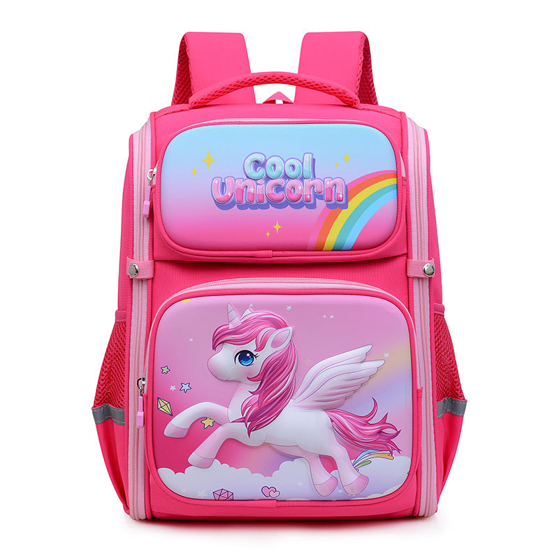 Children's Clow Cartoon Cute Boys Primary Elementary School Students' Schoolbags