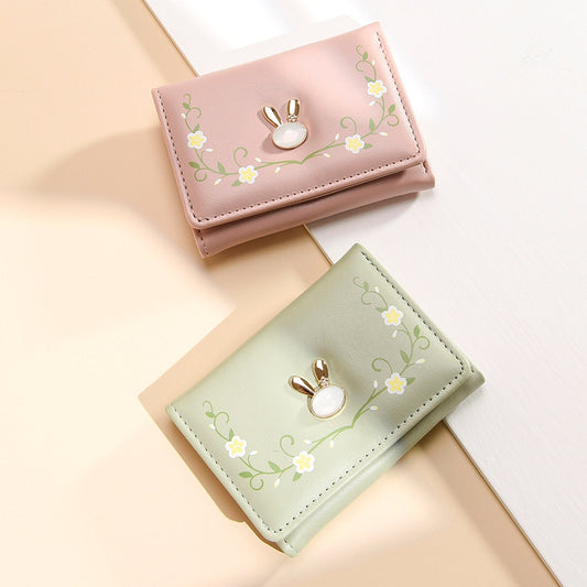 Women's Korean Female Short Simple Clutch Fashion Ladies Wallets