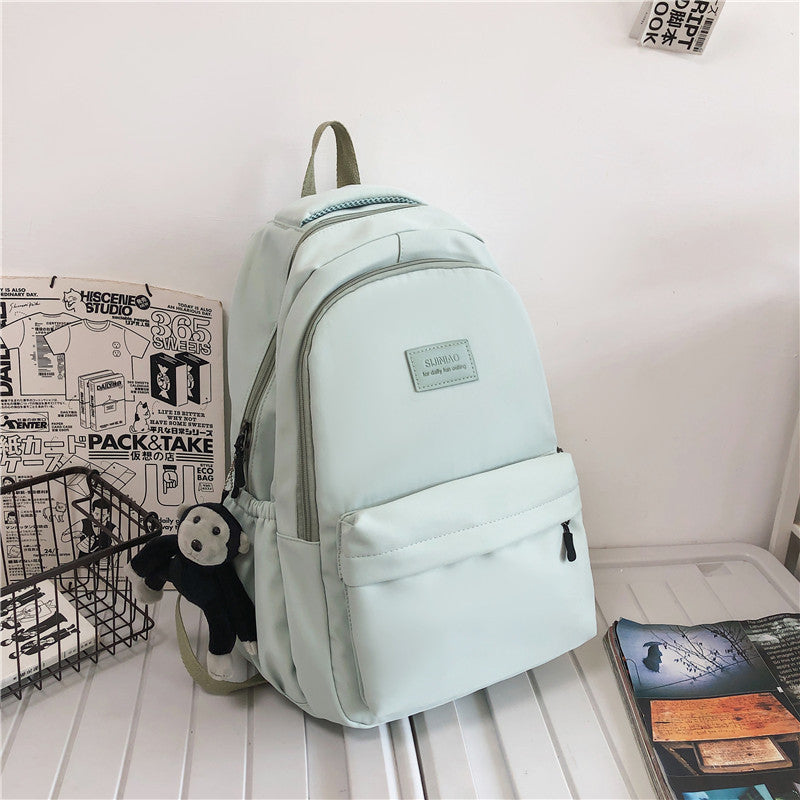 Female Junior High Large Capacity College Backpacks