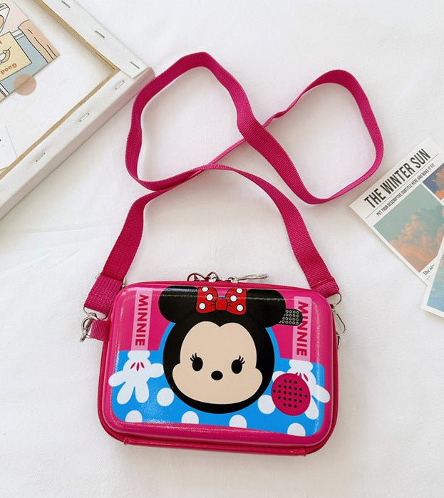 Children's Hardshell Fashion Strawberry Bear Toddler Children's Shoulder Bags