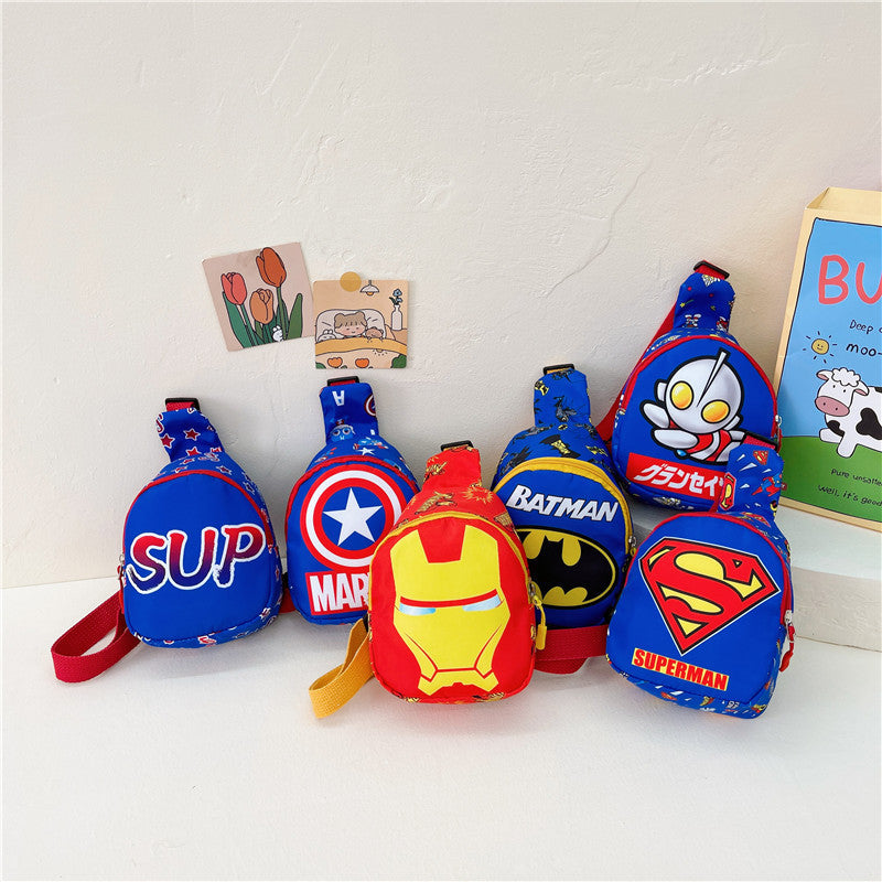 Boy's Marvel Heroes Today Popular Lightweight Children's Shoulder Bags