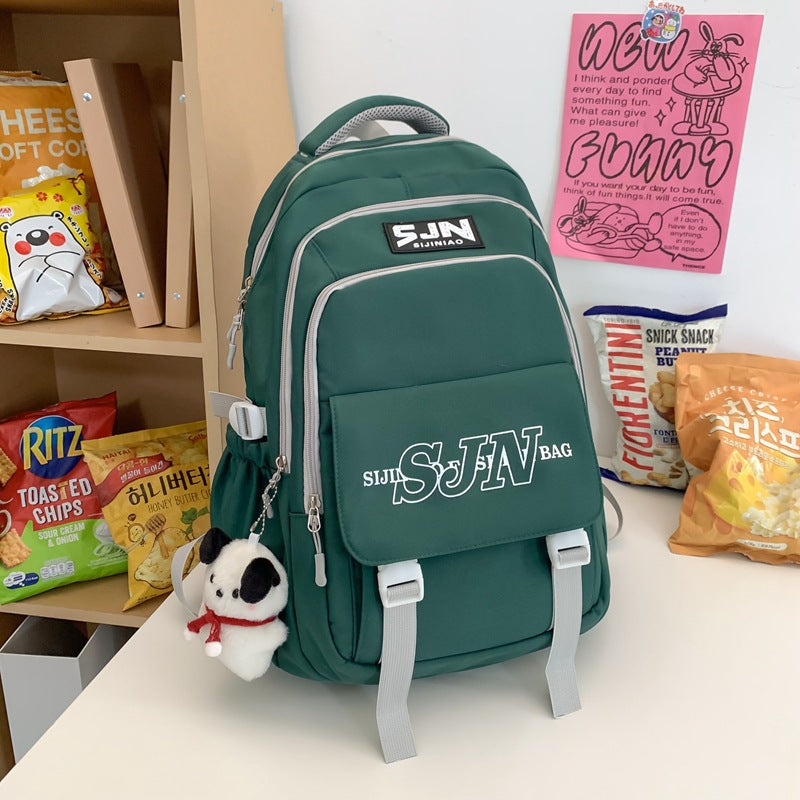 Letter Large Capacity Simple Primary Grade Backpacks