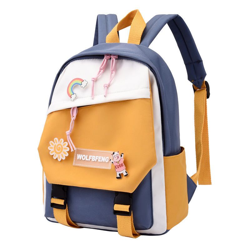 Children's Autumn Boys Senior Class Nylon Grade Kindergarten School Bags