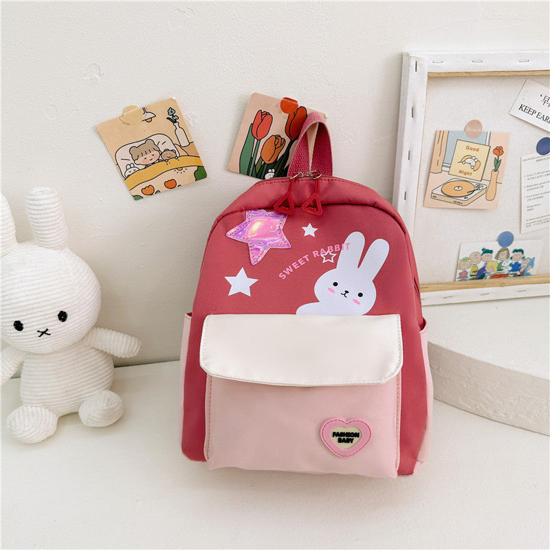 Children's Bunny Boys Cute Small Class Kindergarten School Bags