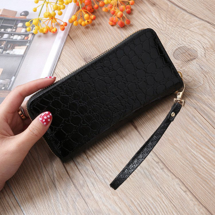 Fashion Glamorous Presbyopic Long Clutch Stall Ladies Wallets