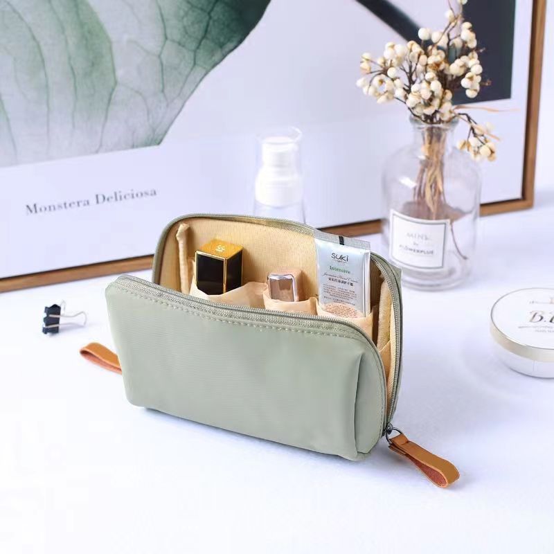 Portable Korean Style Simple Mini Cosmetics Cosmetic Bags